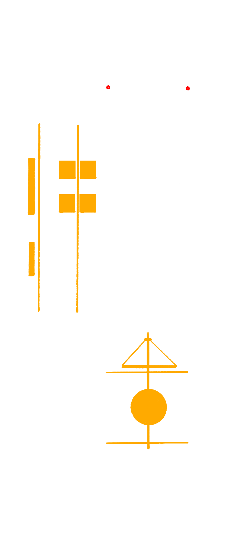 telecom tower elevation view graphic